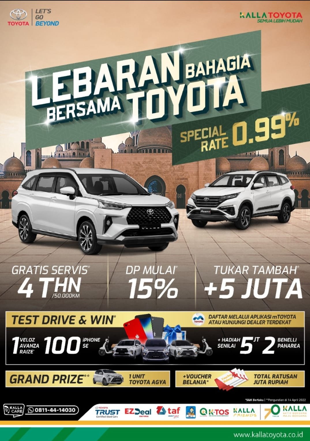 Promo Lebaran Kalla Toyota